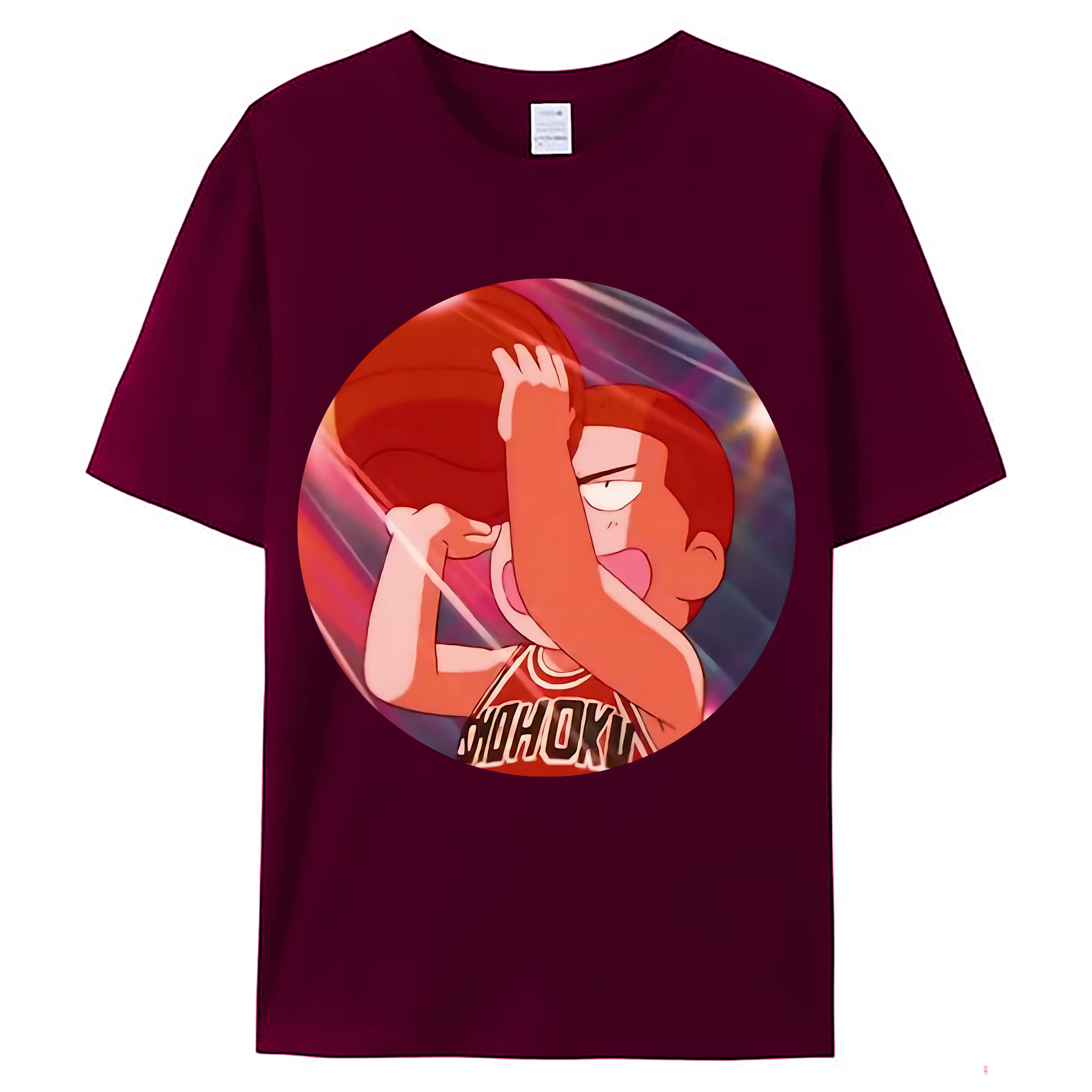 （画像用） SLAM DUNK／スラムダンク レディースカジュアルプリントTシャツ（綿100％）